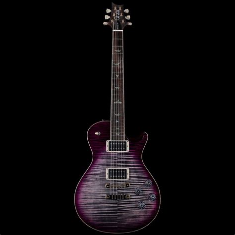 PRS Wood Library McCarty 594 Singlecut 10 Top Flame Charcoal Purple