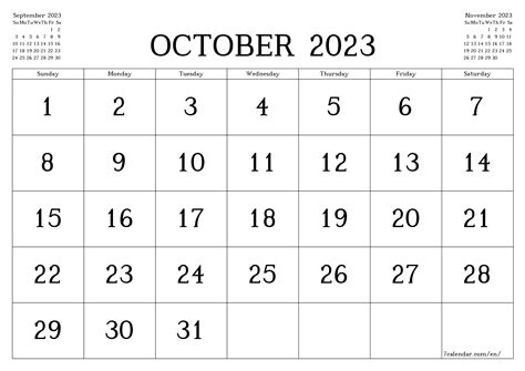 Calendar 2023 October Month Get Calendar 2023 Update