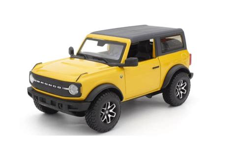 Maisto 124scale Ford Bronco Badland 2021 Metallic Orange Noms31530or