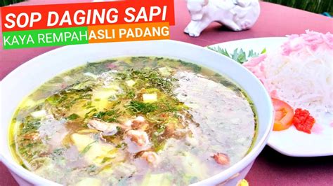1 10 resep kreasi sup berbagai daging; RESEP SOP DAGING👌 | CARA MEMBUAT SUP DAGING ~ ASLI PADANG🔥 ...