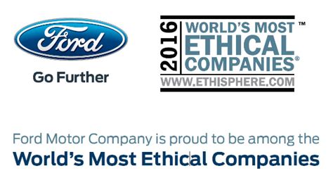Ford Motors Named 2016 Worlds Most Ethical Company Auto Report