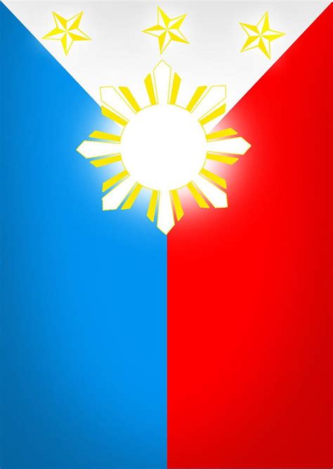 Philippine Flag Vertical