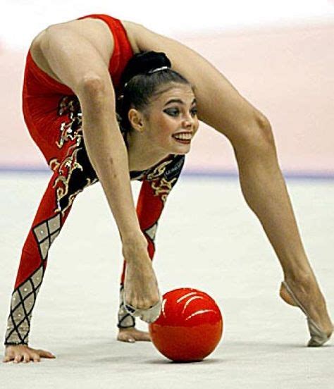 Alina Kabaeva Russian Rhythmic Gymnast Extreme Flexibility Alina