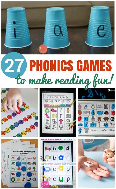 Phonics Games That Make Learning To Read Fun Learning Phonics Phonics Games Phonics Kindergarten