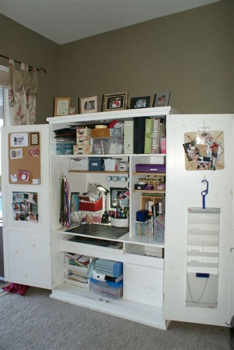 4.1 out of 5 stars 848. Crafting Spaces ~ Link Up! | Craft armoire, Craft room ...