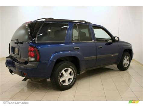 2004 Indigo Blue Metallic Chevrolet Trailblazer Ls 4x4 37699922 Photo