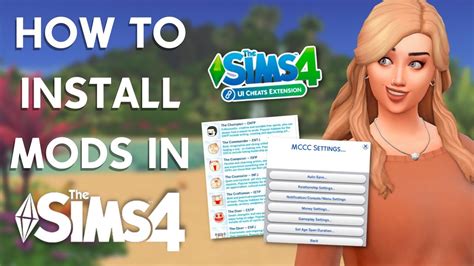 The Sims 4 How To Install Mods Youtube Gambaran