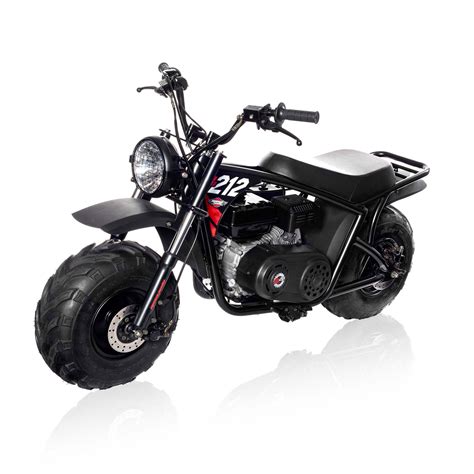 Mega Moto 212cc Gas Powered Mini Bike Pro With Headlight