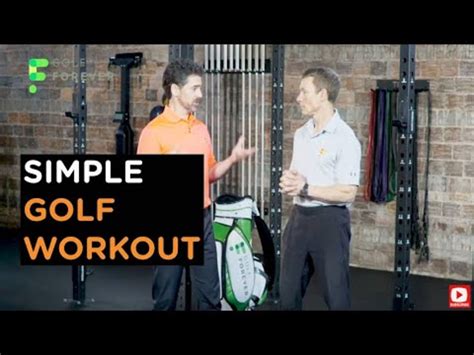 Golf Fitness 101 A Simple Golf Exercise Program At Home Golfforever