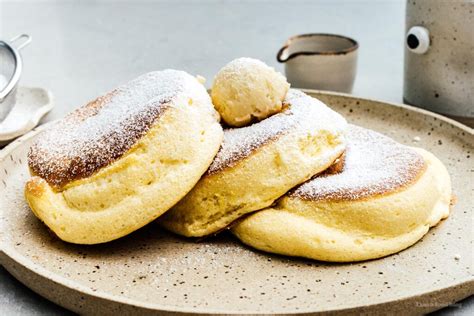 Fluffy Japanese Pancakes Souffle Pancake Recipe · I Am A Food Blog