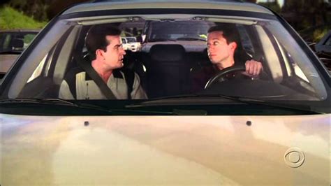 Two And A Half Men Car Scene Youtube