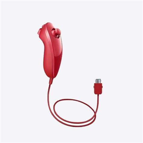 Wireless Controller Red Motion Plus For Nintendo Wii Xyab