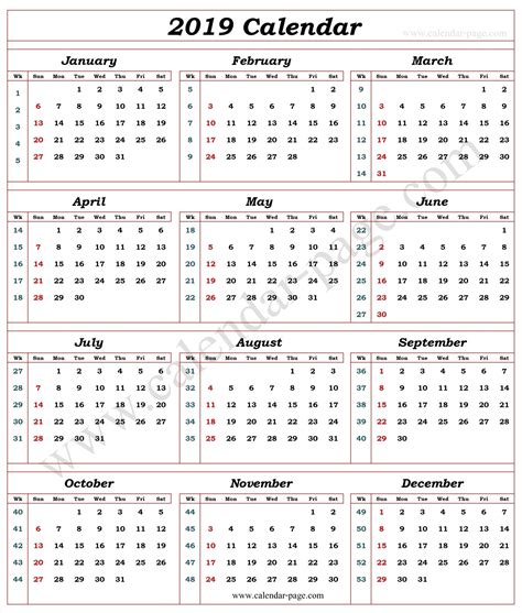 Financial Calendar 20192020 Week Number 25 For Certain Circumstances