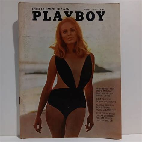 Playboy Magazine August Playmate Gale Olsen Th Birthday Present