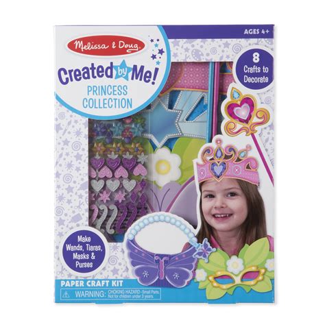 Melissa And Doug Created By Me Princess Collection Paper Craft Kit 2