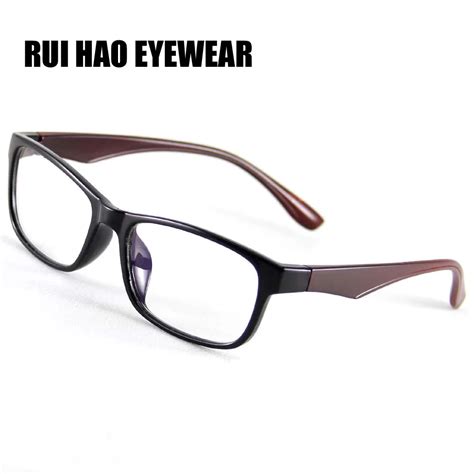 Anti Blue Ray Computer Goggles Eyeglasses Men Glasses Uv400 Clear Lens Leisure Plano Reading