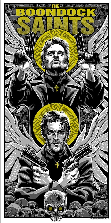 The Boondock Saints Movie Artwork Movie Poster Art Poster Artwork