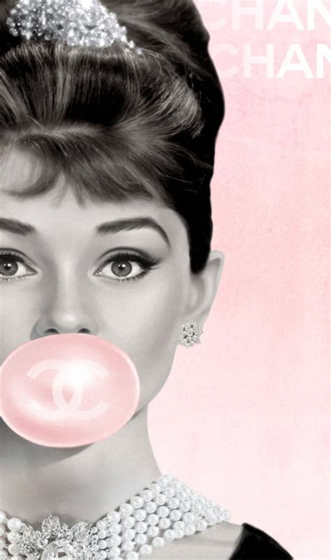 Audrey Hepburn Prints Chanel Print Fashion Wall Art Set Etsy In 2020