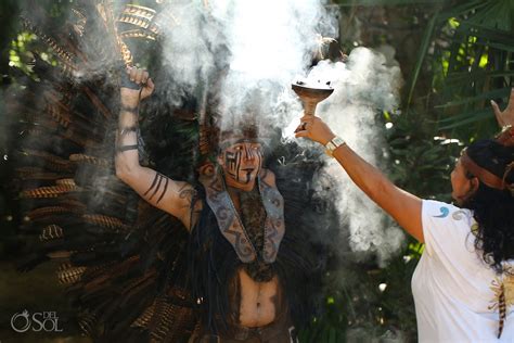 Mayan Wedding Cenote Ceremony At Tulum Mexico Ecopark Del Sol Photography
