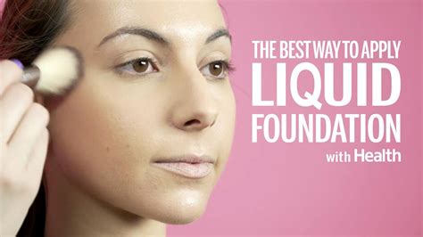 The Best Way To Apply Liquid Foundation According To A Makeup Artist