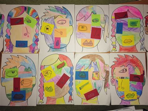 Year 2 Picasso Portraits Picasso Portraits Art For Kids Primary School