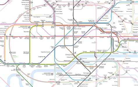 Better Than Beck Decluttered Tube Map Wins Fans And Haters Londonist
