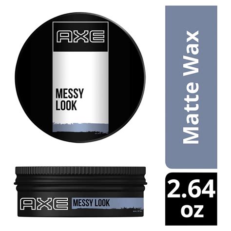 Axe Messy Look Matte Wax 2 64 Oz Hair Styling Meijer Grocery Pharmacy Home And More