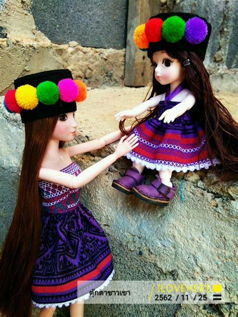 ปักพินโดย My Handmade ใน My Hmong Doll