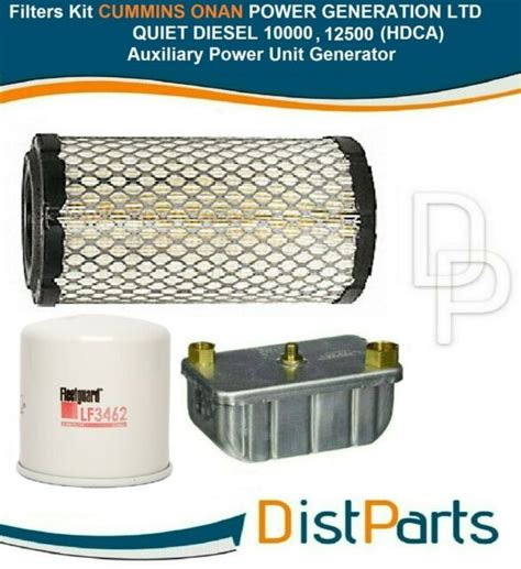 Cummins Onan Filters Kit For Power Generation Ltd Quiet Diesel 10000