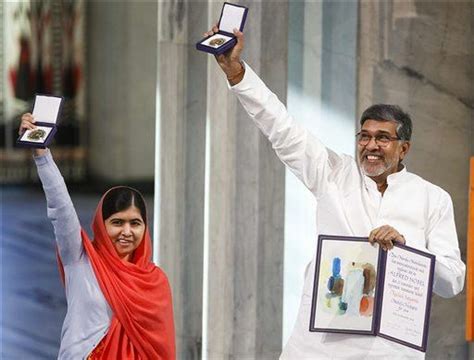 Malala Satyarthi Receive Nobel Peace Prize