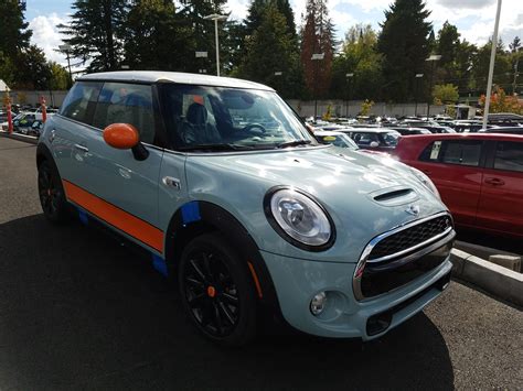 A Brand New Ice Blue Edition Mini Cooper S Awaiting Dealer Prep Mini