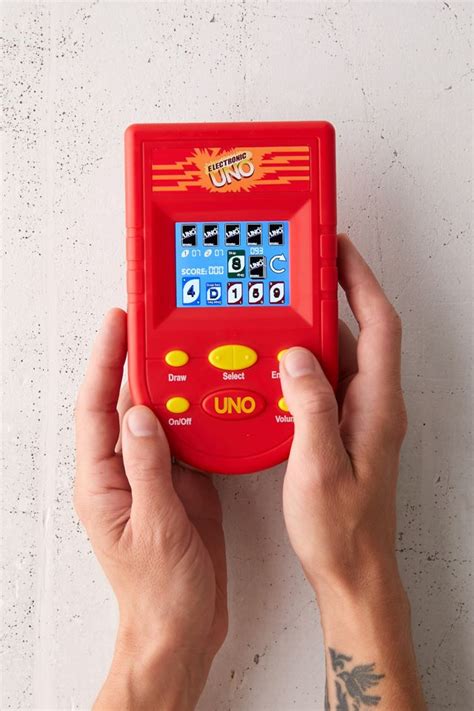 Uno Electronic Handheld Game Urban Outfitters