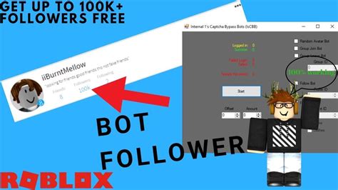 New Roblox Follow Bots Link In Description Below Youtube