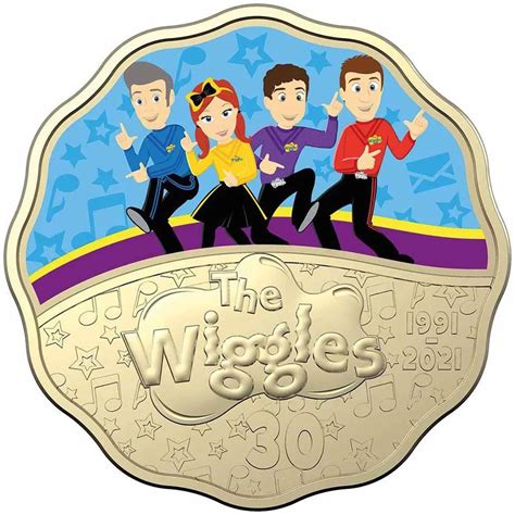 2021 30c 30 Years Of The Wiggles Next Generation Pnc Town Hall Coins