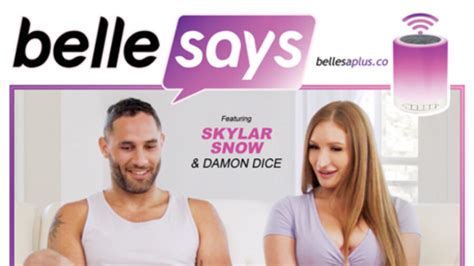 Skylar Snow Toplines Playtime With Belle From Bellesa XBIZ Com
