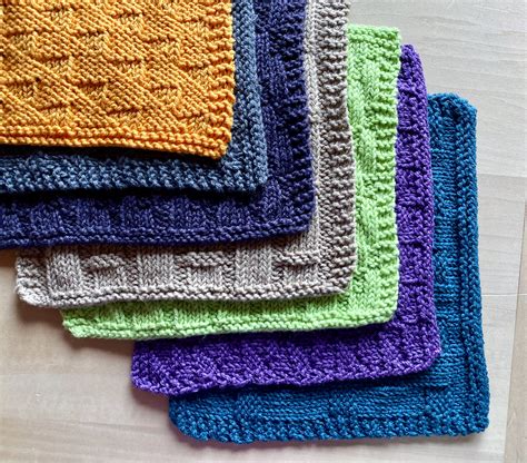 Knitted Washcloth | Meg Sutton