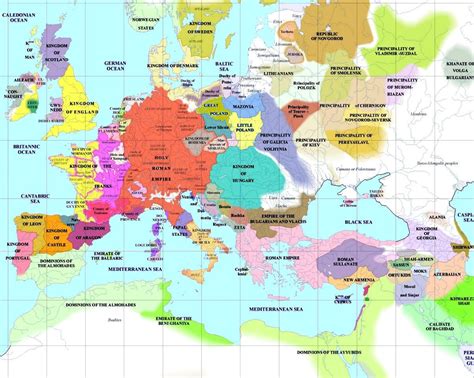 European History Maps European History History Map