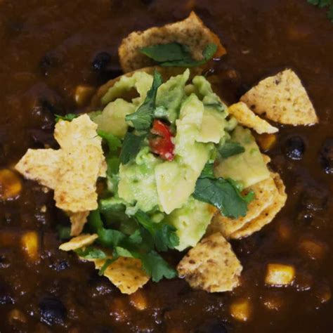 Mexican Black Bean Soup Frifran