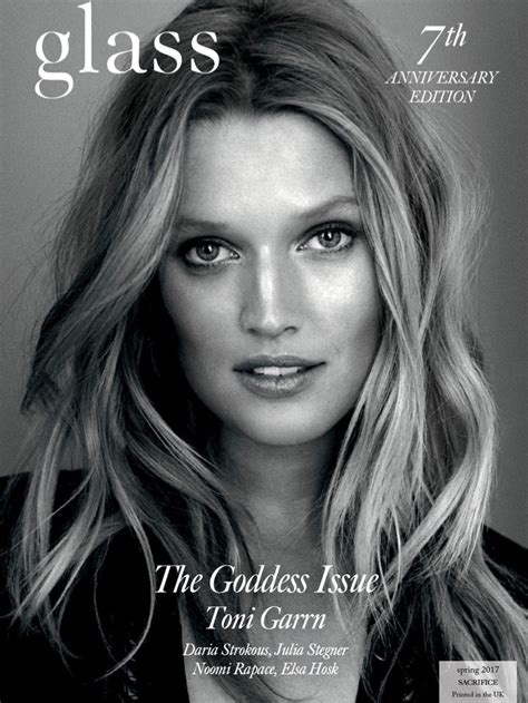 Toni Garrn Poses In Laid Back Styles For Glass Magazine Fashion Gone