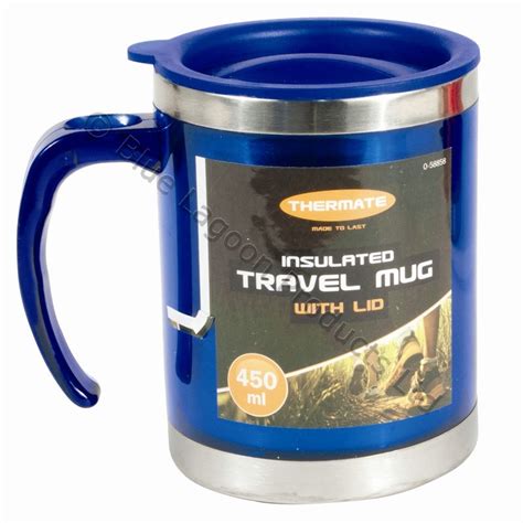 Travel coffee mugs should keep your coffee hot for hours. 450ml Insulated Travel Camping Mug Cup Coffee Hot Drink ...