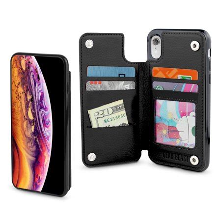 Design your iphone case and personalize your unique initial and monogram phone cases. Gear Beast iPhone XR Wallet Case, Top View Flip Folio For iPhone XR Slim Protective PU Leather ...