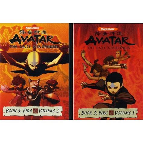 Avatar The Last Airbender Book 3 Fire Vols 1 And 2 Full Frame