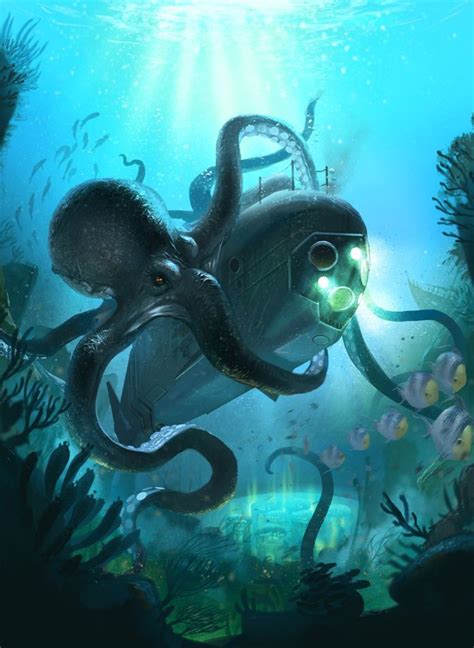 65 Best Krakens Images On Pinterest Sea Monsters