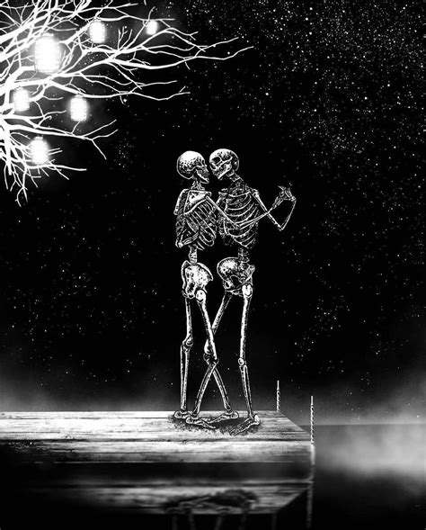 Junaid Mortimer Last Dance Skeleton Drawings Skeleton Art Dark Art Drawings