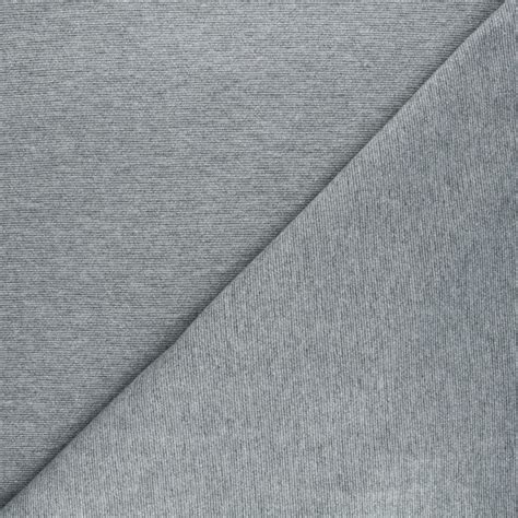 Lurex French Terry Fabric Grey Liny Ma Petite Mercerie