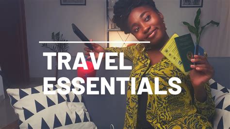 Travel Essentials Youtube