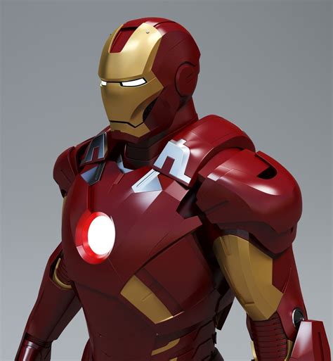 Iron Man 3d Model Free Download Doctorever