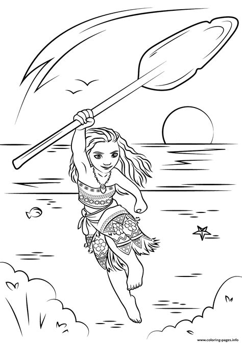 Click a picture to begin coloring. Moana Coloring Pages - Coloring Home