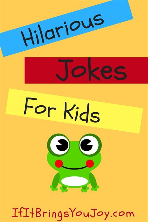 Here's a collection of more than 100. 80+ Funny Jokes for Kids (and adults)! | IfItBringsYouJoy ...