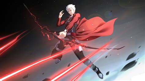 Download 2560x1440 Archer Fate Stay Night Bow White Hair Wallpapers
